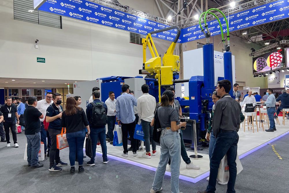 Haitian Die Casting Debuted at FUNDIEXPO 2022 (Fundiexpo Monterey, Mexico)